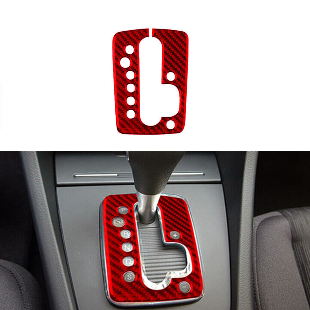 for Dodge Charger 2015-2020 Carbon Fiber Rear Water Cup Holder Cover Trim Type B v
