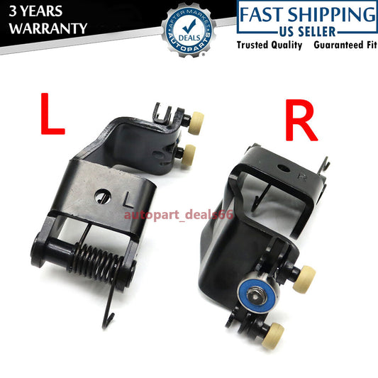 Pair of Center Mount Sliding Door Rollers Left Right for Honda Odyssey 2005-10
