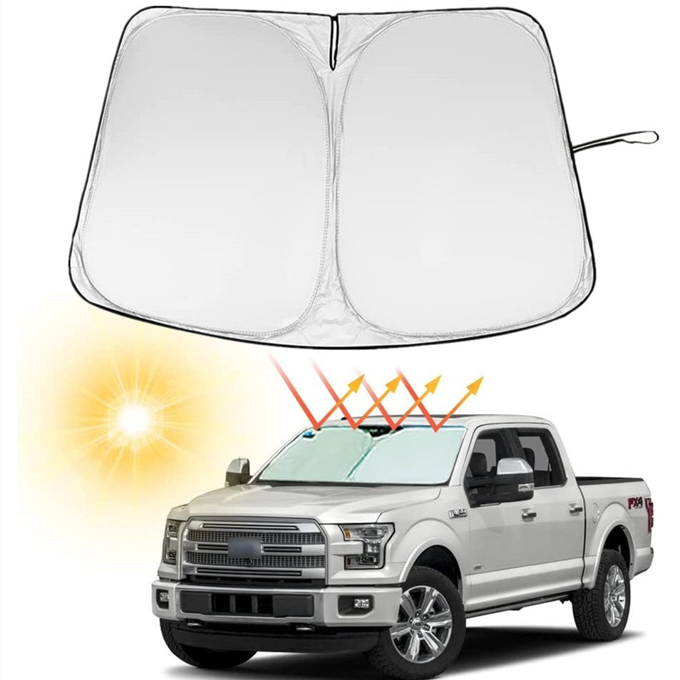 Suitable for 2015-2020, pickup windshield sunshade UV block cover sun visor. n