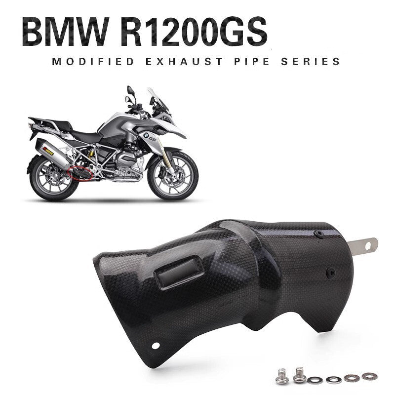 for BMW R1200GS Exhaust Link Pipe Protector Heat Shield Guard Anti-scald Cover