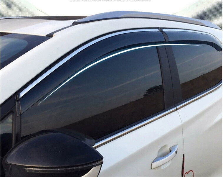 Car Window Side Visors Sun Rain Guard Vent Deflectors for Cadillac CT5 21-2024 B n