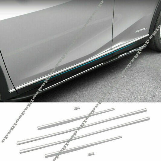 for Lexus UX 200 250h 2019-2022 Chrome Side Door Body Molding Strip Cover Trim