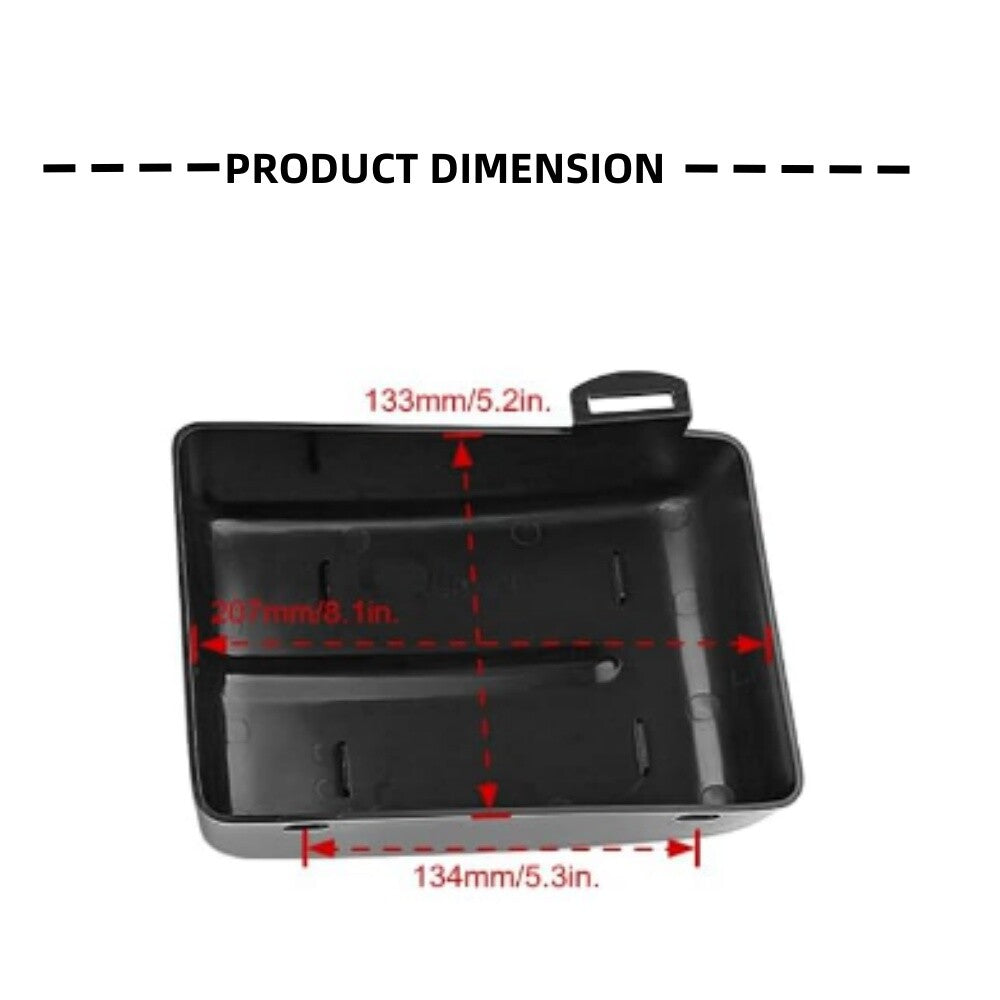 Gloss black left battery-side fairing for Harley Softail Street Bob- n