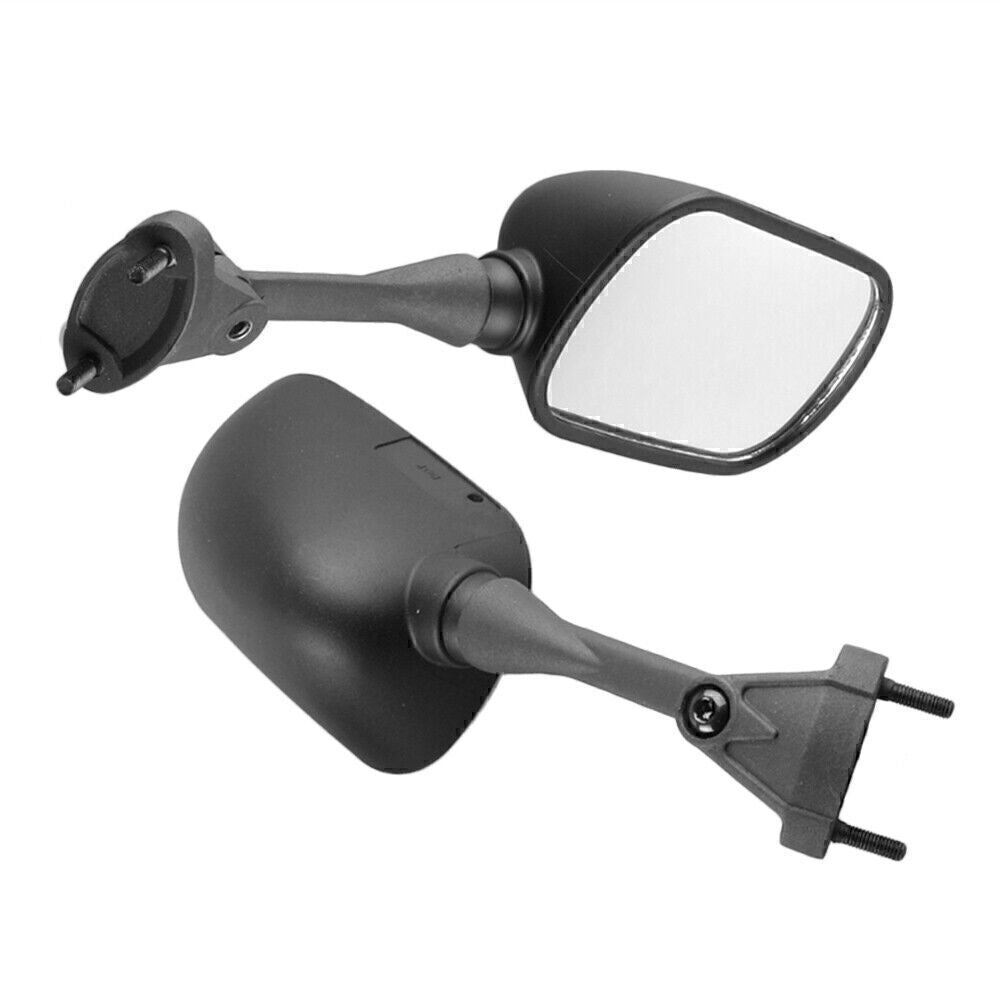 Left Right Rear View Side Mirrors Fits for Kawasaki ZX6R 05-08 ZX10R 04-08