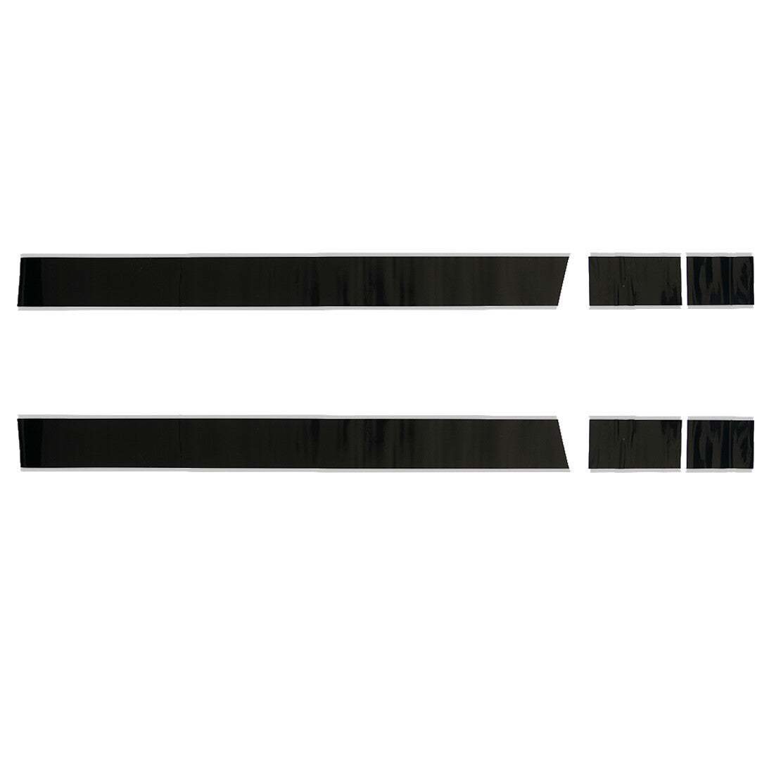 Hood Rear Trunk Stripes Decal Sticker Black Fit for Mini Cooper R56 F56 R57 New Q