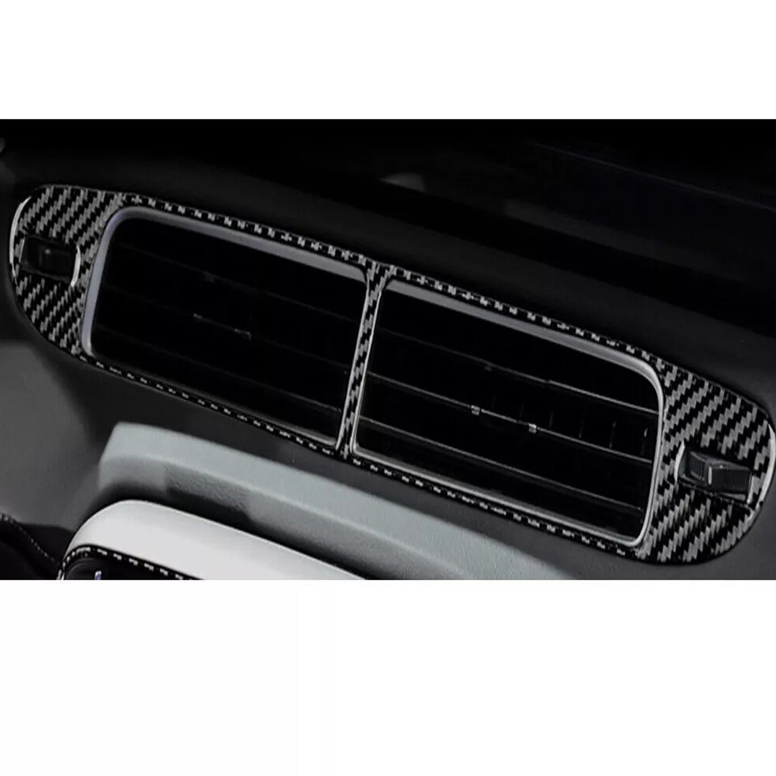new 7x air conditioning vent socket cover with black plastic trim for Chevrolet Camaro 2010-2015.