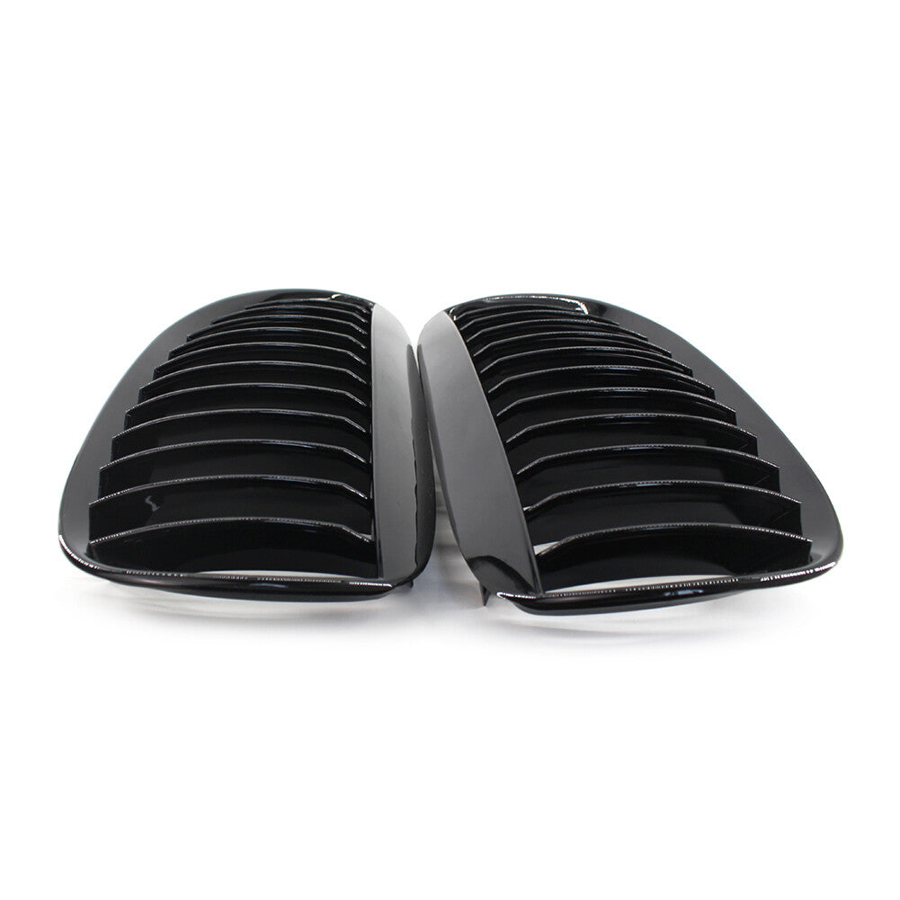 1 Pair Front Kidney Bumper Grille Fit for BMW E63 E64 650i M6 2004-2010 2005