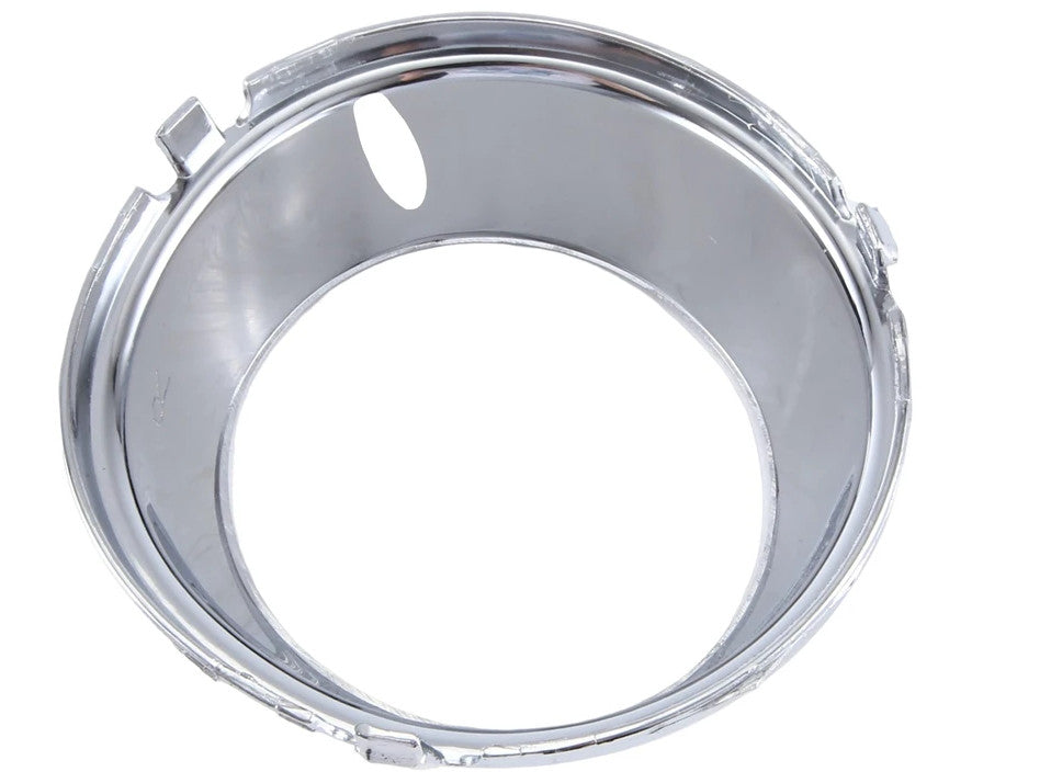 1Pair Fog Light Lamp Ring Trim Set Silver for MERCEDES BENZ C CLASS W204 C63 AMG Q