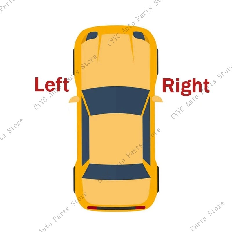 Tail Light Assembly Brake Warning Light Pair for Jeep Compass 2017-2019