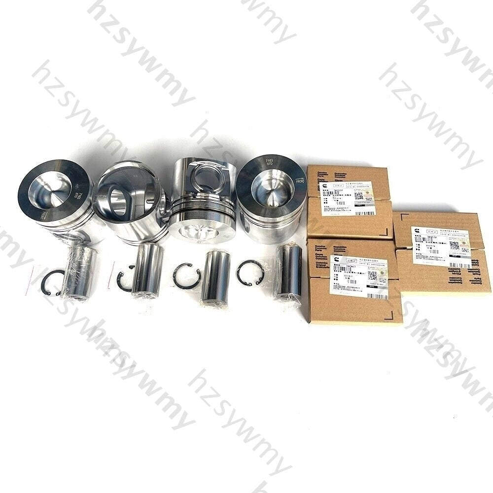 Overhaul kit including gaskets, pistons, rings, and bearings for 3.9L 4BT engines.