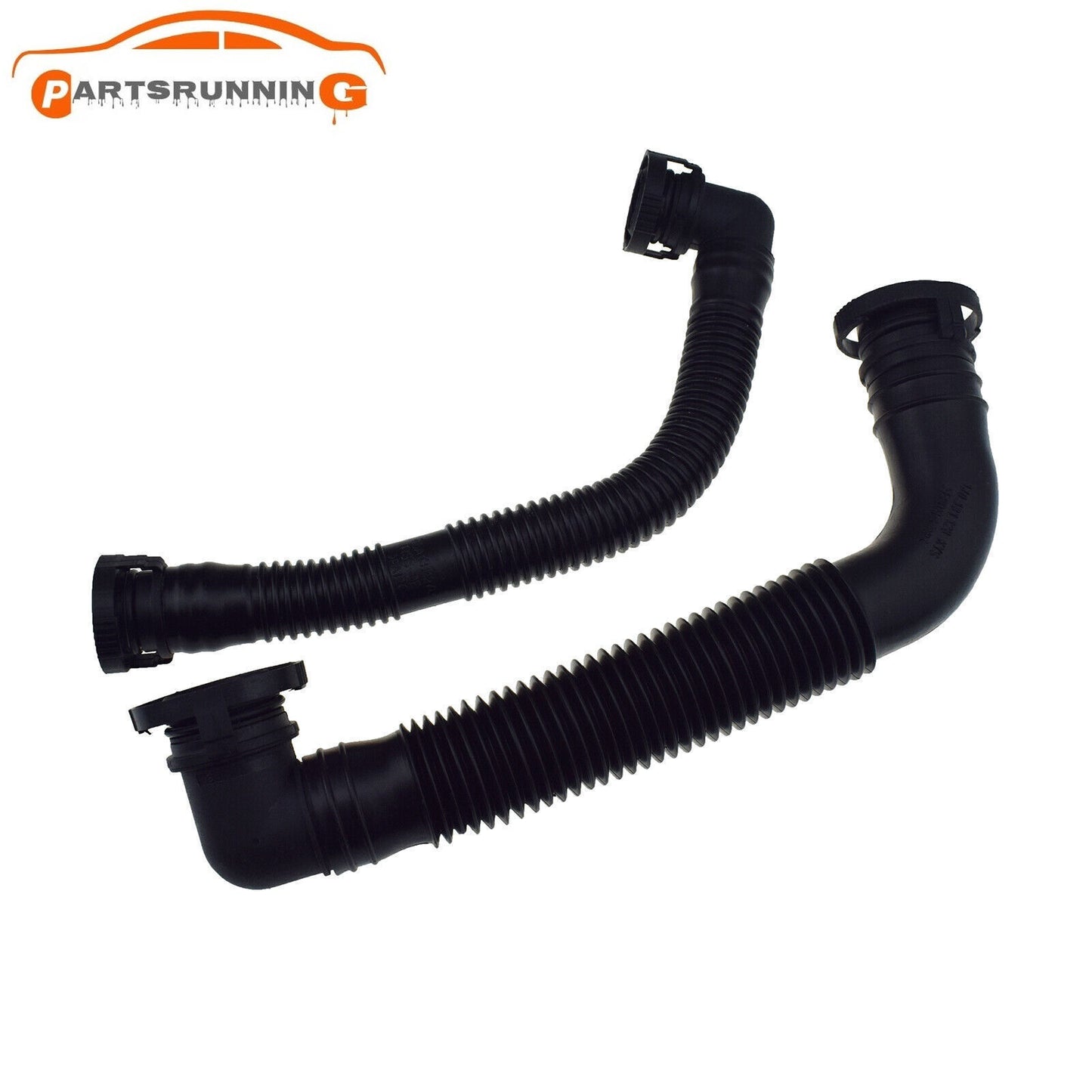2PCS Secondary Air Pump Hose for VW for Jetta for Golf MK4 Beetle for Audi A3 for Skoda Octavia Q