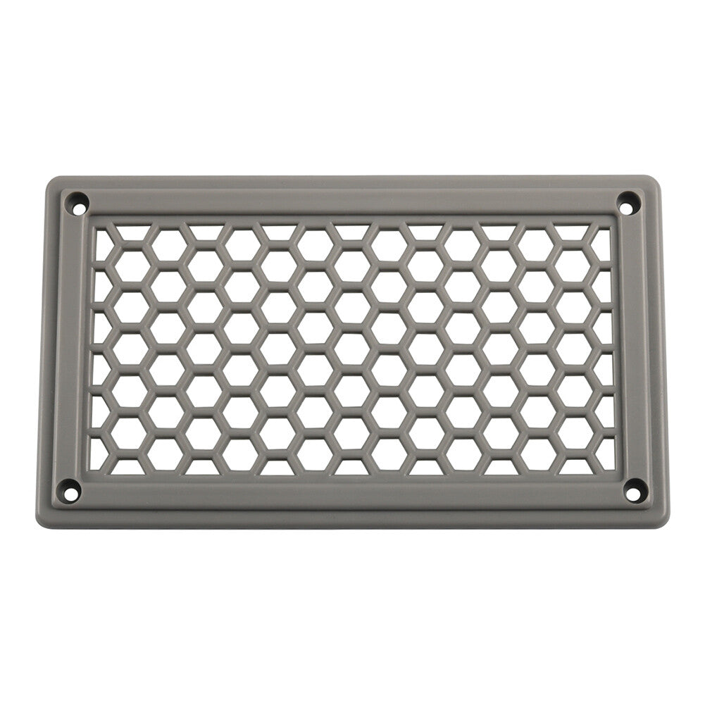 Gray Hexagonal Pattern Air Inlet Panel Vent Panel For RV Bus