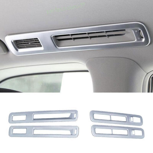 for Nissan Armada Y62 2017-24 Silver Rear Upper LR Air Outl Vent Panel Trim 4X