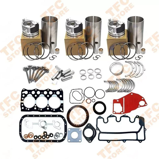 3LD1 Overhaul Rebuild Kit for ISUZU Engine DOOSAN SOLAR 035 Excavator