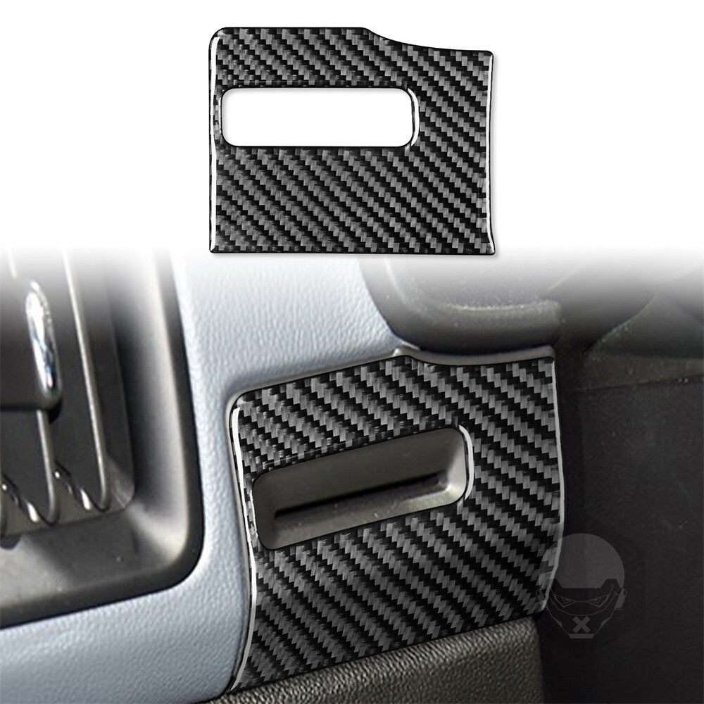 Carbon Fiber Headlight Switch Upper Trim for Chevrolet Colorado for GMC for Canyon 2015+