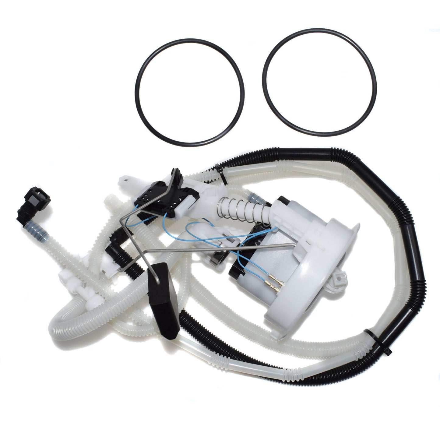 Fuel filter with fuel level transmitter and pressure regulator for 335i and 328i n