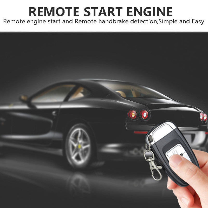 Car alarm system, keyless entry, remote engine start/stop - n
