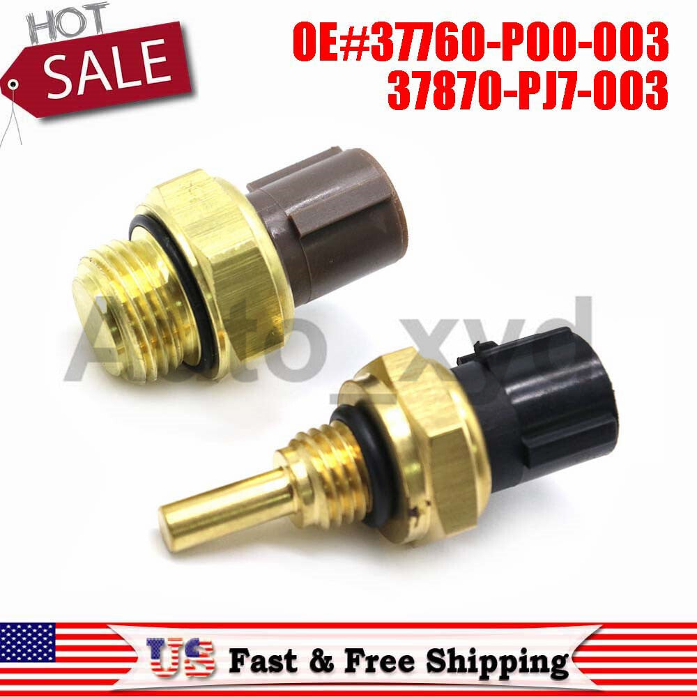 2PCS Coolant Temperature Sensor&Switch for ACURA CL MDX for HONDA ACCORD PILOT S2000 Q