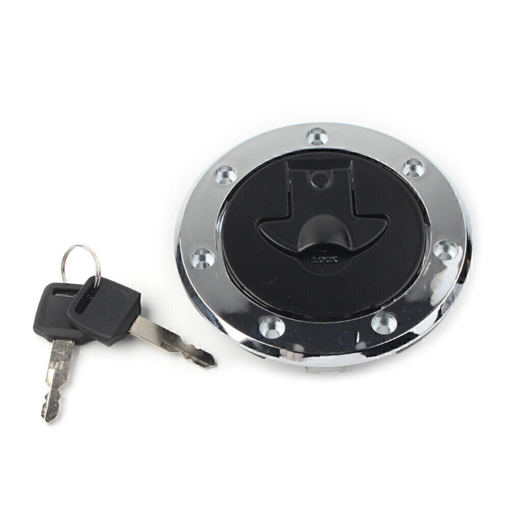 Aluminum+ABS Fuel Gas Tank Cap Cover Key Set Fit for Kawasaki ZX7R ZX-6R ZX-9R