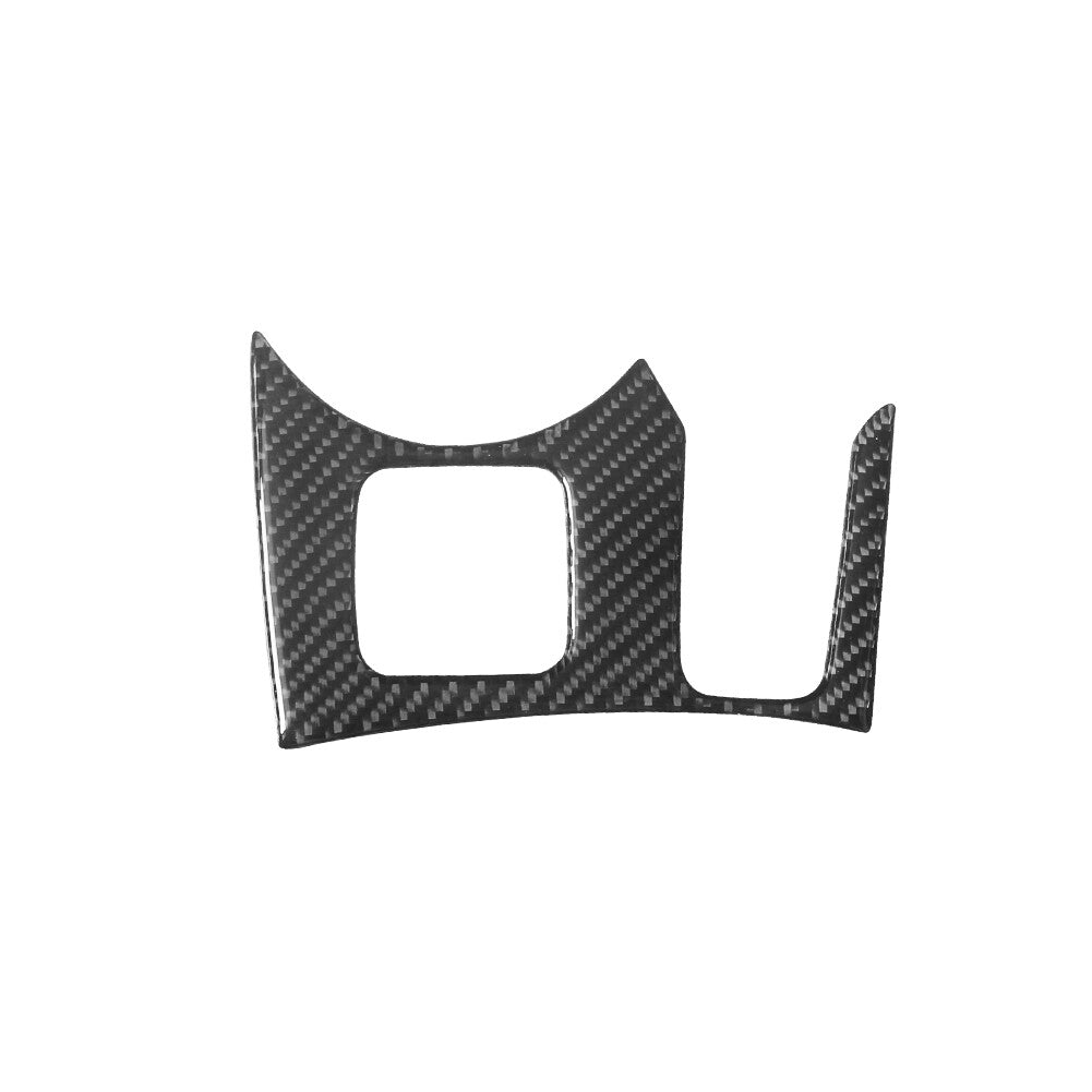 Red Carbon Fiber Air Conditioner Frame Panel Cover Trim for Audi A4 S4 2005-2006 v