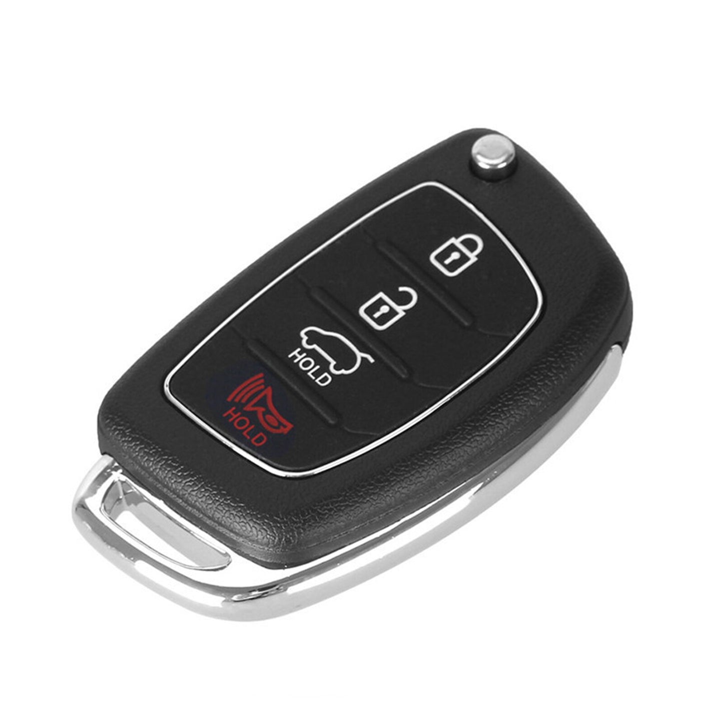 4 Button Replacement Remote Flip Key Case Shell for HYUNDAI ix35 Santa Fe i30