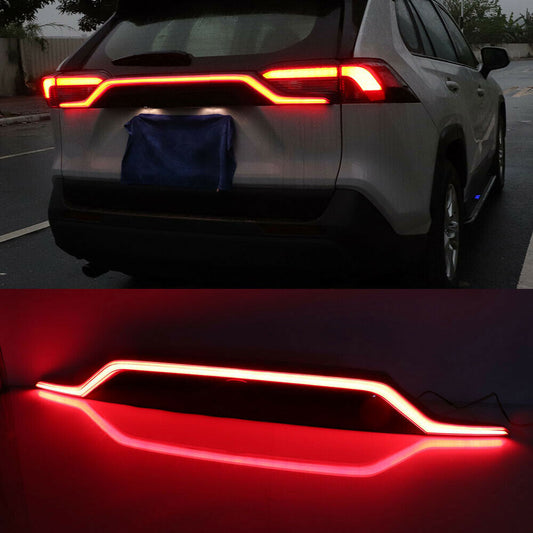LED Rear Bumper Brake Tail Light Dynamic Turn Signal for Toyota RAV4 2019-2023