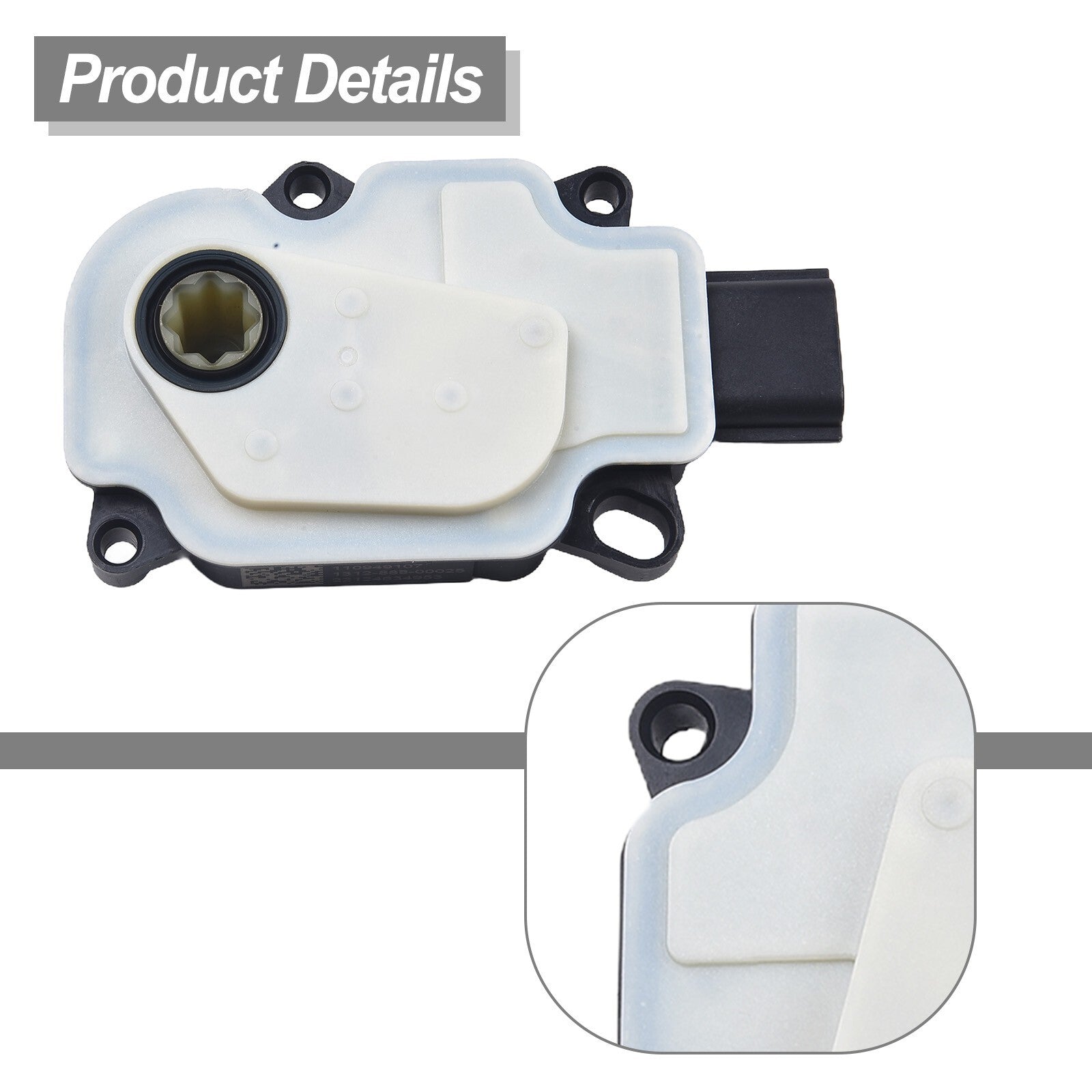 Shutter Grille Air Actuator with Connector for Nissan For Rogue 2017 2020