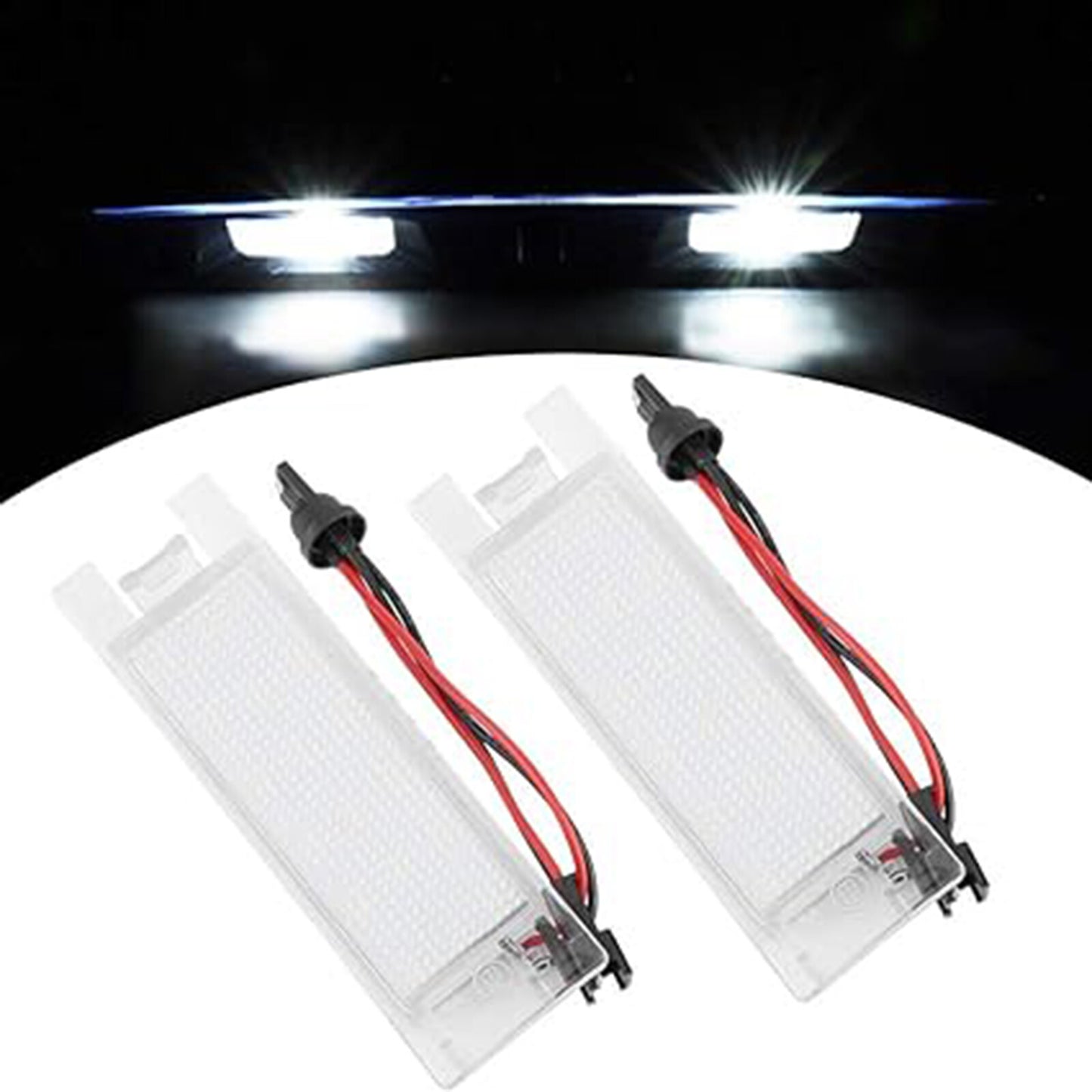 White LED License Number Plate Light for Alfa Romeo 147 156 159 166 Brera Spider
