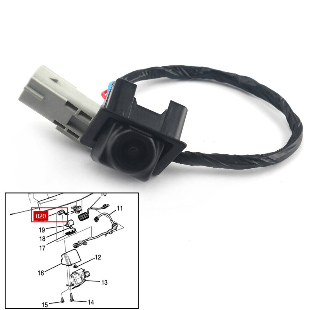 NEW Rear View-Backup Back Up Camera for Cadillac GM 2010-2015 SRX 23205689 Q