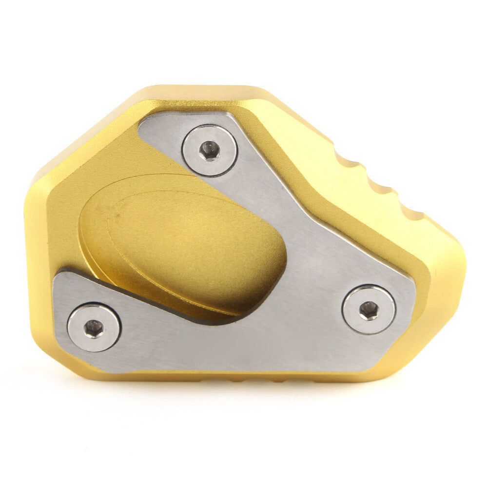 Motorcycle Kickstand Side Stand Pad Extension for Kawasaki ZX-10R 2011-2023 GOLD Q