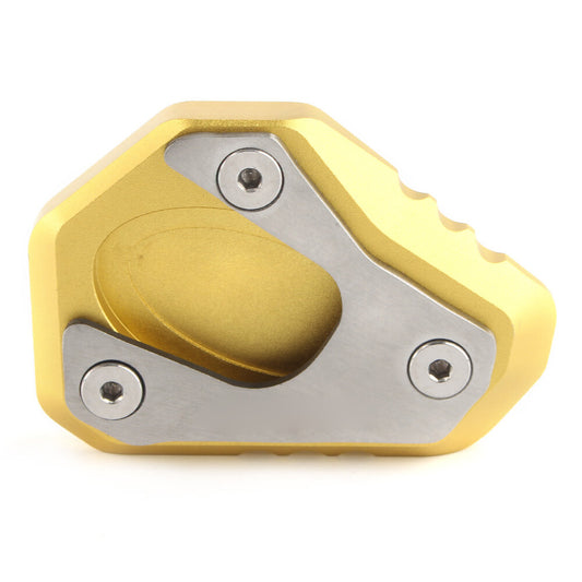 Motorcycle Kickstand Side Stand Pad Extension for Kawasaki ZX-10R 2011-2023 GOLD Q