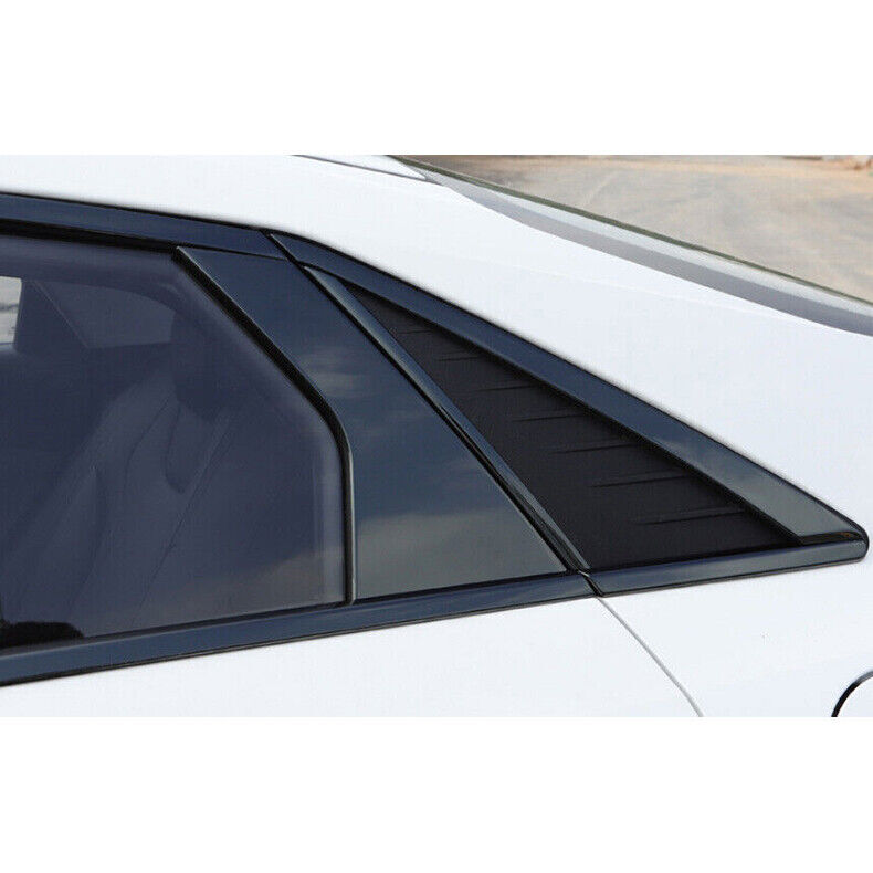 20x for Hyundai for Elantra 21-2023 Black Steel Window Sill pillar Strip Cover Trim