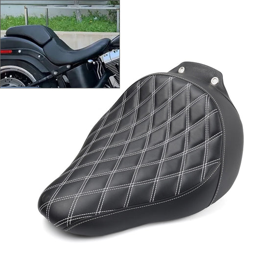 Motorcycle Driver Solo for Seat Saddle for Harley Fat Boy FLSTF 2007-2017