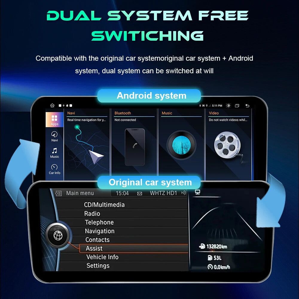 Car Radio for BMW 3 4 Series F30 F31 F32 F34 F36 2011-2017 Video Player GPS Navi