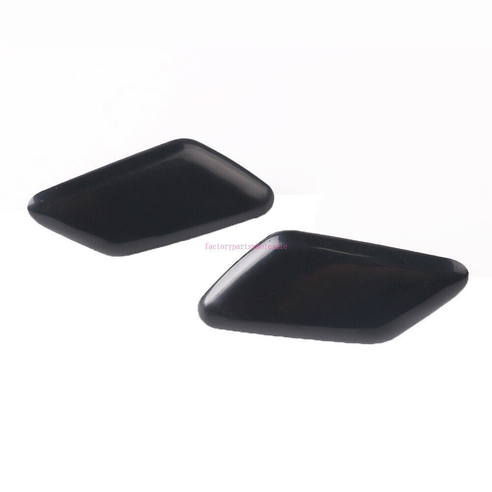 for Volvo C30 2010 2011 2022 2013 Pair Front Headlight Washer Jet Cover Cap n
