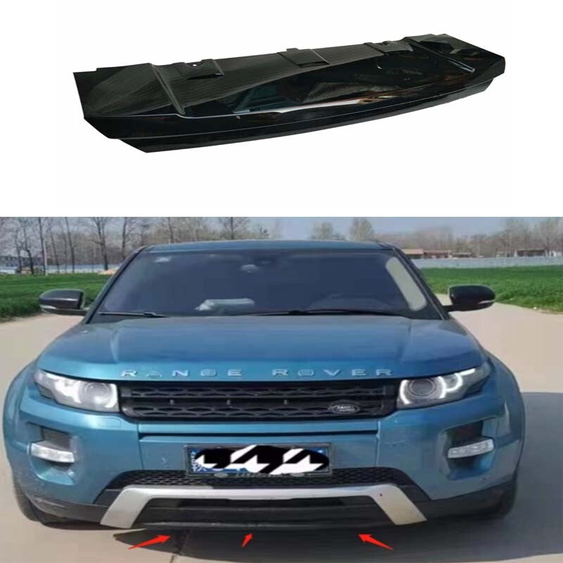Glossy Black Front Bumper 2016-2019 Bottom Guard Cover for Range Rover Evoque