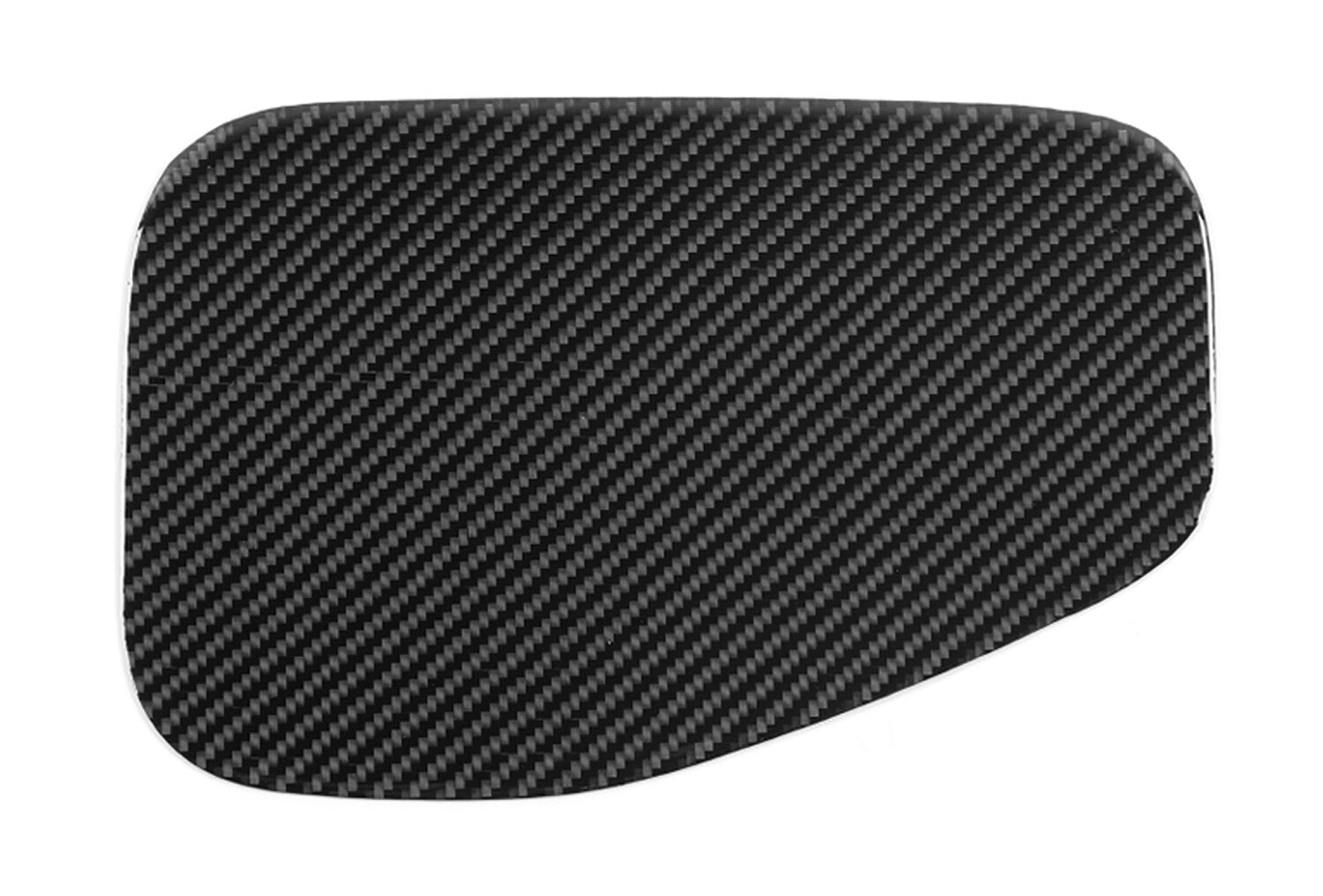 Gas Cap Cover Trim for Jeep Gladiator JT 2020-2022 Fuel Filler Door Carbon Fiber
