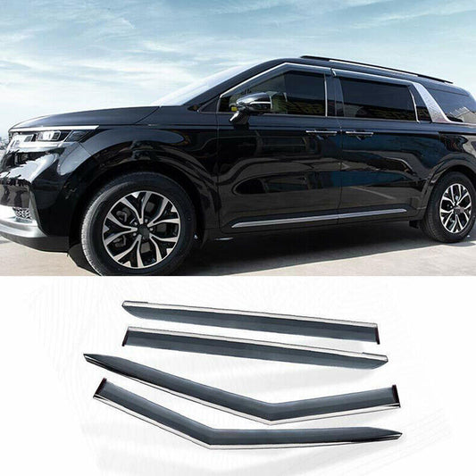 for Kia Carnival 2022-23 Window Visor Vent Shade Sun Rain Guard Deflector Set 4x