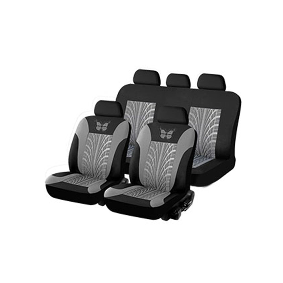 9pcs Car for Seat Covers Protector Accessory Washable Dog Pet Front Rear Full Set
