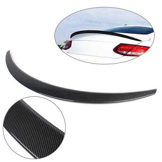 Carbon Fiber Tail Wing Rear Trunk Spoiler For 16-21 for Benz C-Class W205 C205 Coupe Q