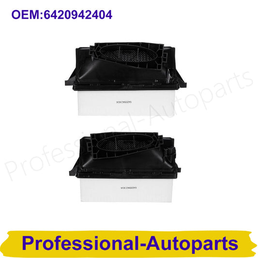 Left and right air filters suitable for Mercedes-Benz GL, ML, S-CLASS, GL350, ML350, S350 - Exterior cleaner