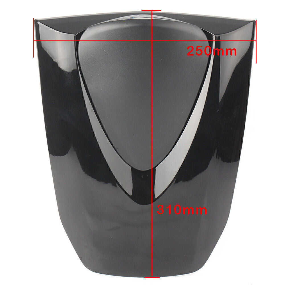 Rear Passenger Cowl for Seat Back Cover Fit for Honda CBR 600RR F5 2007-2012 Silver