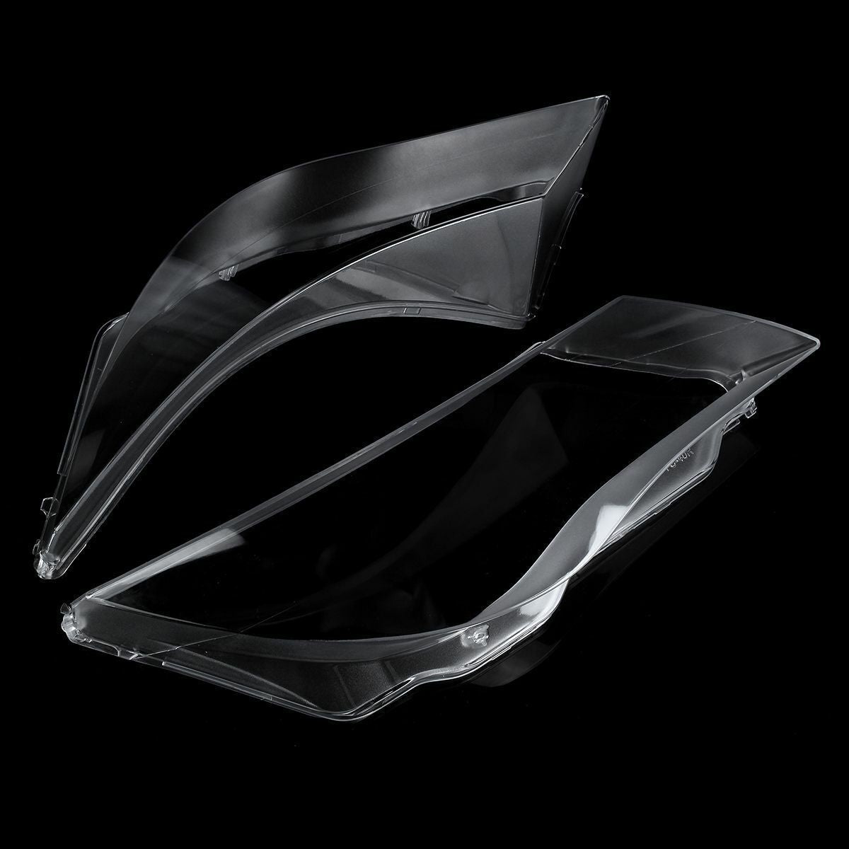 L+R headlight cover transparent lens protective case for BMW E63, E64, M6 (2008-2010)