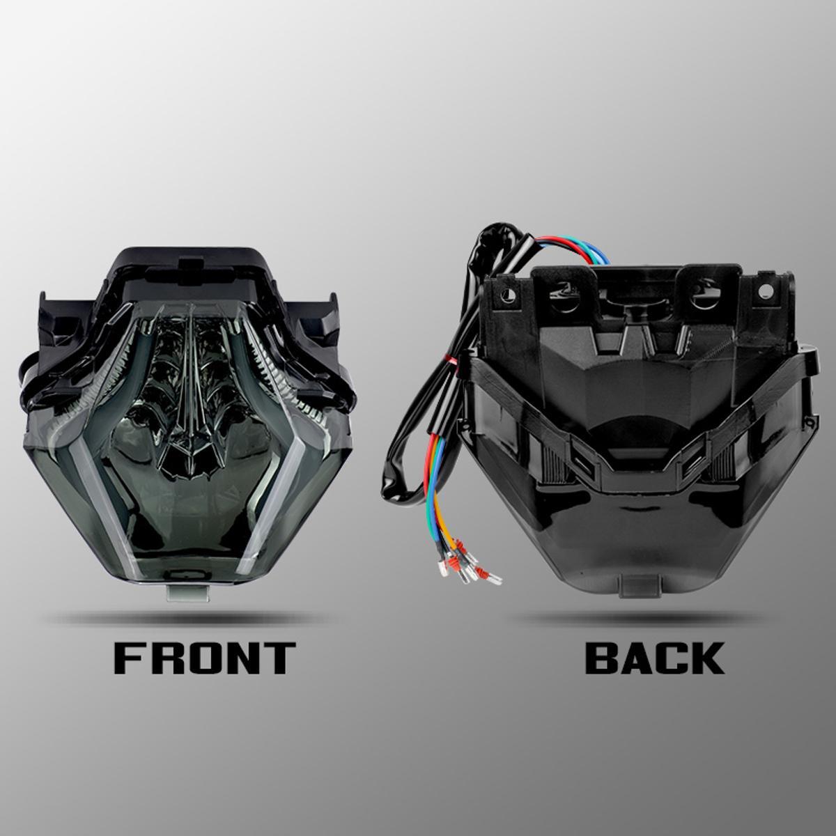 Integrated LED Tail Light Turn Signal Fit for YAMAHA MT07 MT03 MT-25 YZF R3 R25