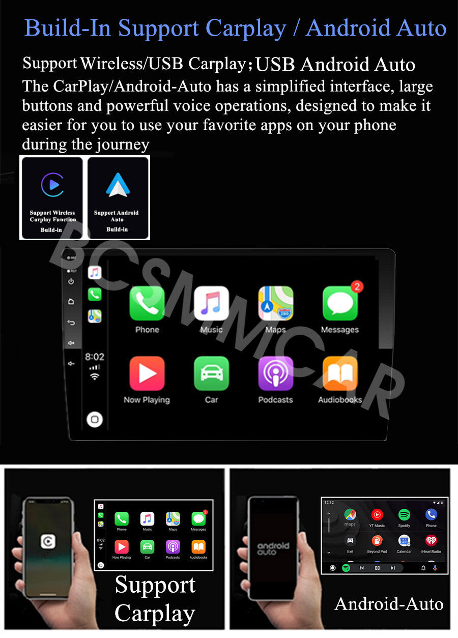 9'' 4+32GB Car Stereo Radio GPS Navi for Toyota Prius 2010-2015 GPS For CarPlay