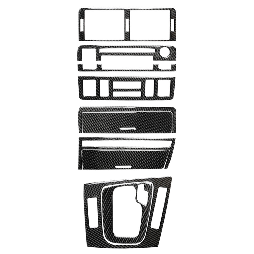Carbon Fiber Interior Central Console Cover Trim RHD for BMW 3Series E46 1998-05