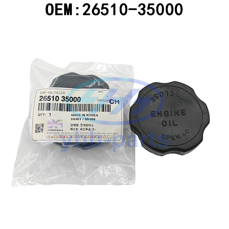26510-35000 OIL FILLER CAP for 1986-2006 for HYUNDAI for KIA OE 26510-35000