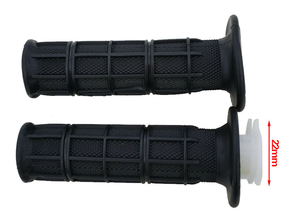 Universal off-road bike 7/8 inch 22 mm handlebars, motorcycle grips + throttle body