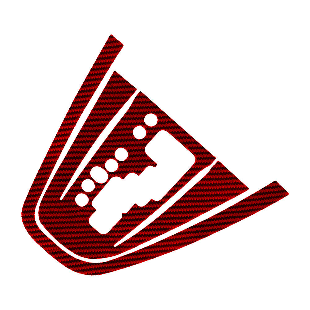 Red Central Control Trim Cover Type-B For CLA 2014-2018/GLA 15-18 v