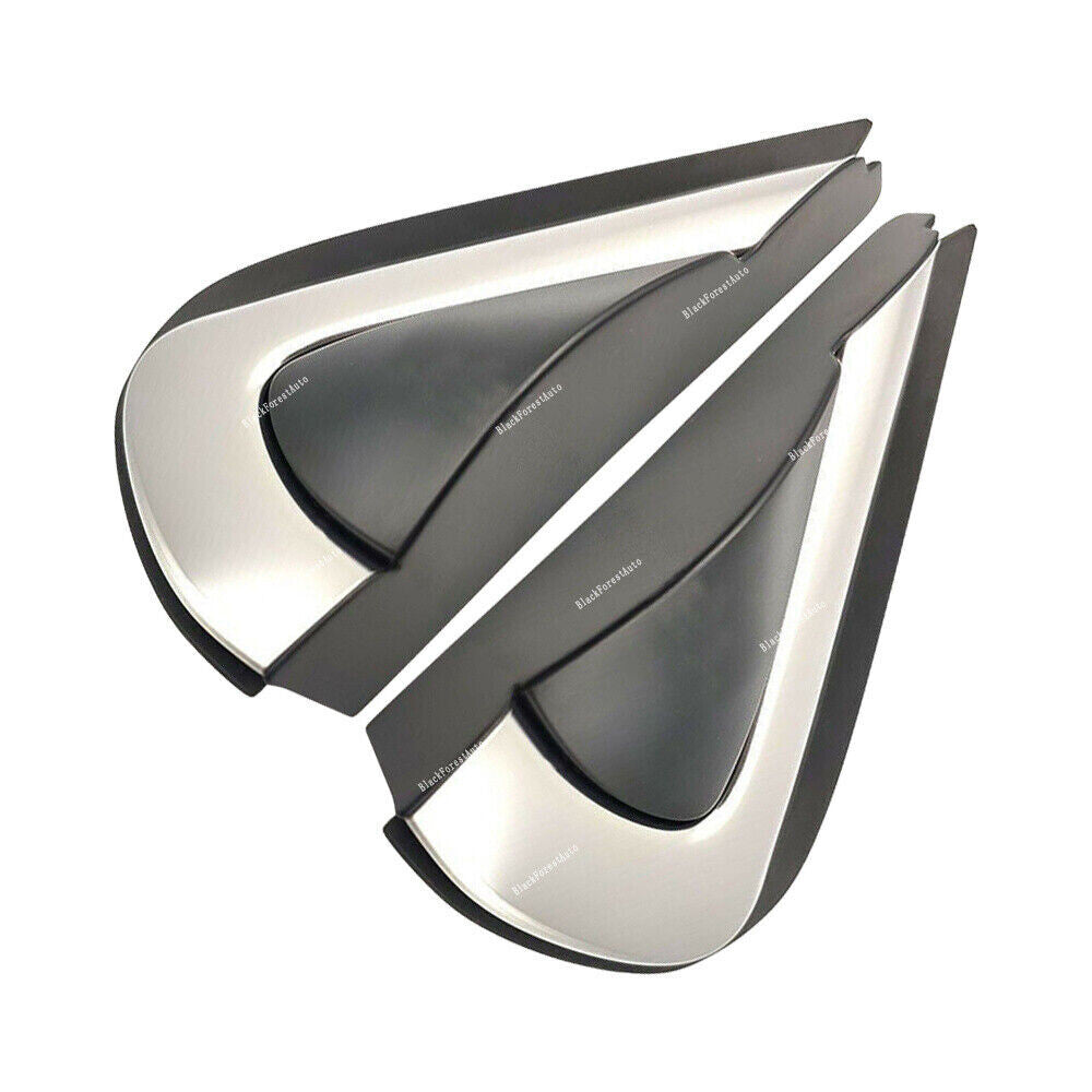 2pcs For 2017-2019 for Honda CRV RHLH Door Mirror Side Corner Triangle Trim Fender Q
